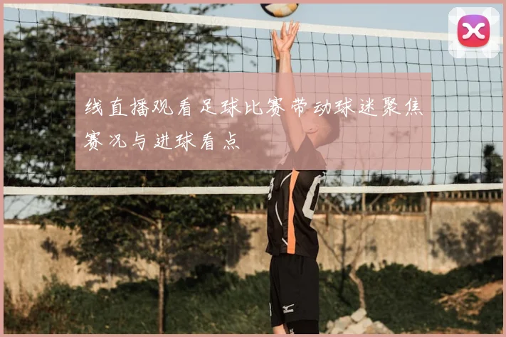 线直播观看足球比赛带动球迷聚焦赛况与进球看点